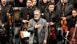 خداحافظی فریدون شهبازیان از ارکستر ملی ایران 