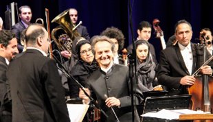 ارکستر سمفونیک تهران «سرزمین دلاوران» را اجرا کرد