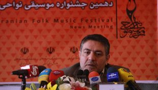 پیام فرزاد طالبی به دهمین جشنواره موسیقی نواحی ایران
