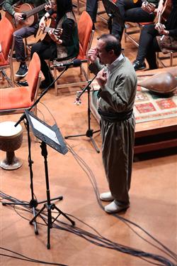 ارکستر بزرگ موسیقی داتا در تالار رودکی به روی صحنه رفت