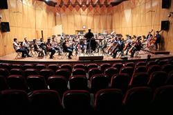 گزارش تصویری از تمرین ارکستر ملی